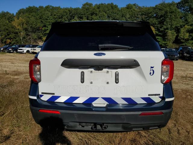 1FM5K8AB2NGA27127 - 2022 FORD EXPLORER POLICE INTERCEPTOR TWO TONE photo 6