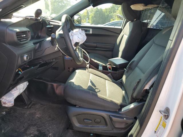 1FM5K8AB2NGA27127 - 2022 FORD EXPLORER POLICE INTERCEPTOR TWO TONE photo 7