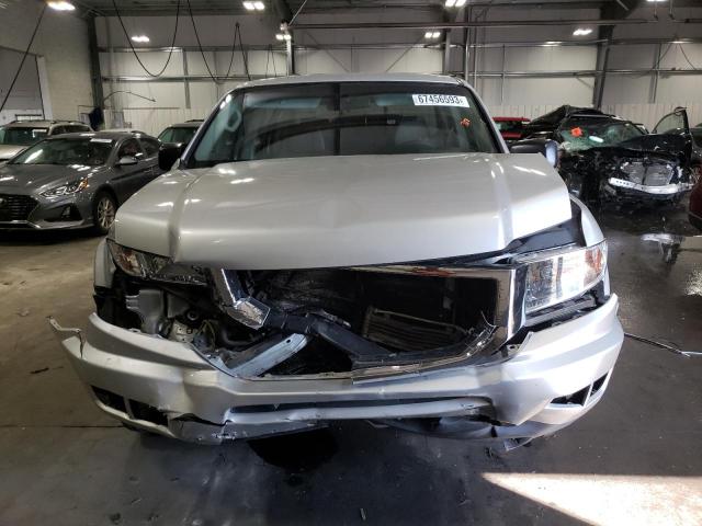 2HJYK16209H500675 - 2009 HONDA RIDGELINE RT SILVER photo 5