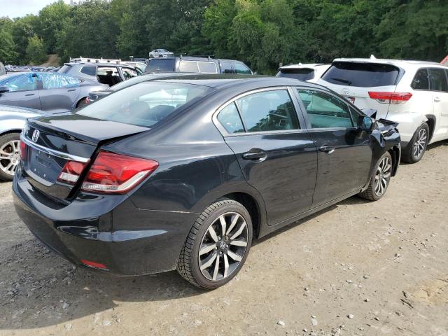 19XFB2F9XFE279916 - 2015 HONDA CIVIC EXL შავი ფოტო 3