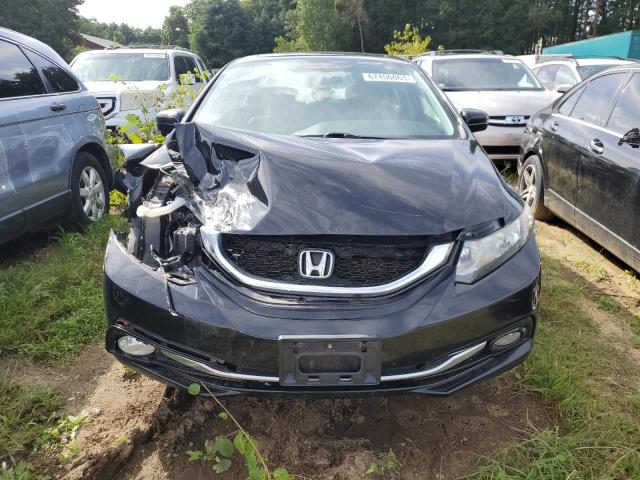 19XFB2F9XFE279916 - 2015 HONDA CIVIC EXL BLACK photo 5