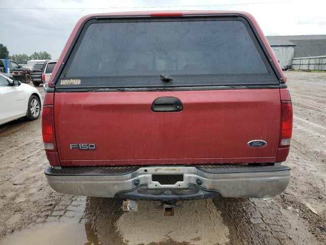 1FTRF17L81NA77067 - 2001 FORD F150 RED photo 6