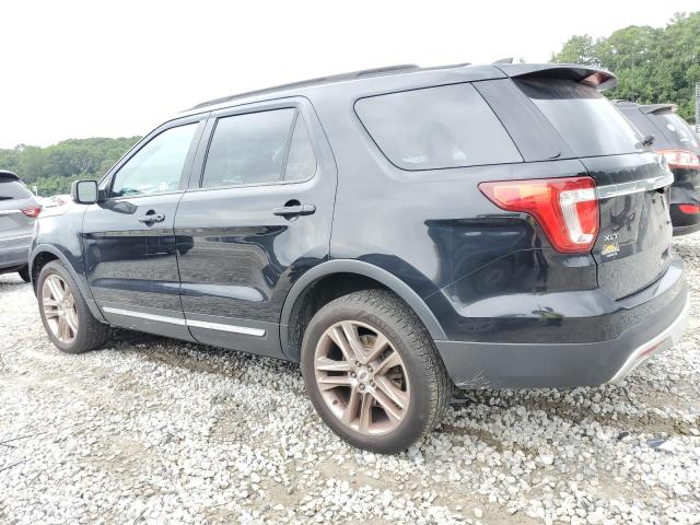 1FM5K8D89HGB69429 - 2017 FORD EXPLORER XLT BLACK photo 2