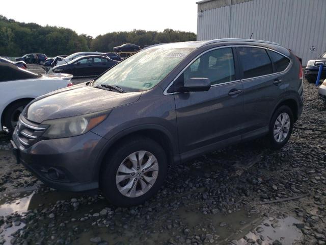 2HKRM4H75DH688073 - 2013 HONDA CR-V EXL GRAY photo 1