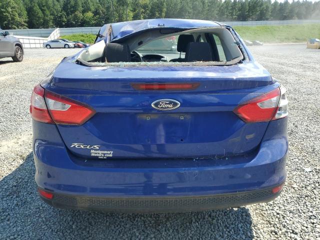 1FAHP3E20CL307834 - 2012 FORD FOCUS S BLUE photo 6