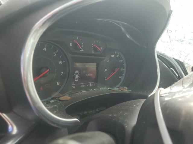 1G1ZD5ST9MF034997 - 2021 CHEVROLET MALIBU LT Մոխրագույն լուսանկար 9