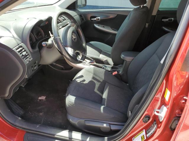 2T1BU4EE0AC437478 - 2010 TOYOTA COROLLA BASE წითელი ფოტო 7