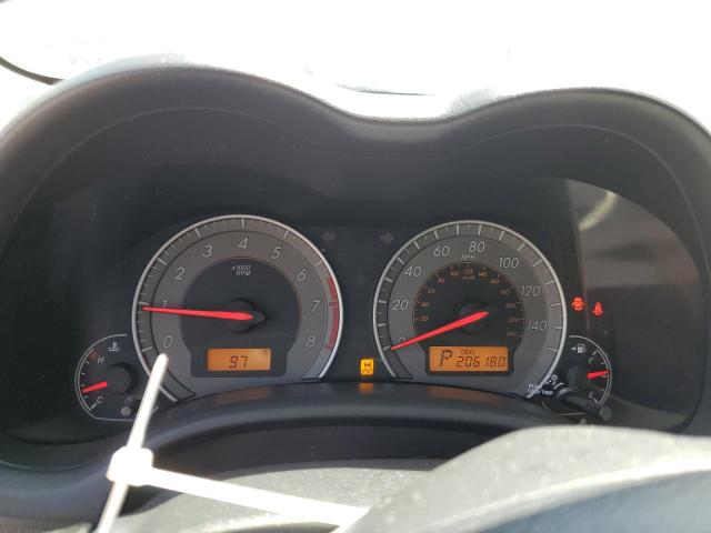 2T1BU4EE0AC437478 - 2010 TOYOTA COROLLA BASE წითელი ფოტო 9