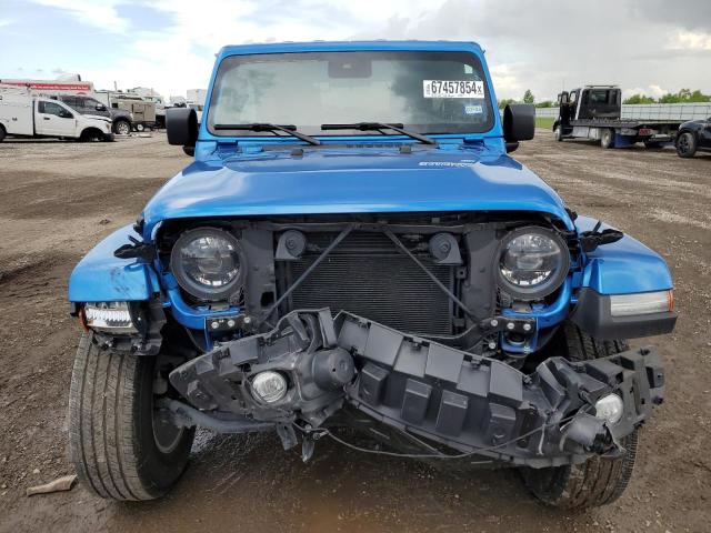 1C4PJXEN0RW106578 - 2024 JEEP WRANGLER SAHARA BLUE photo 5