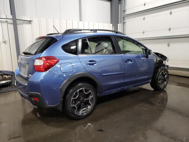 JF2GPASC2F8212885 - 2015 SUBARU XV CROSSTR SPORT LIMITED BLUE photo 3