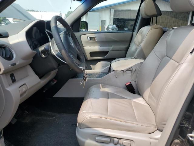 5FNYF4H59CB054010 - 2012 HONDA PILOT EXL BLACK photo 7