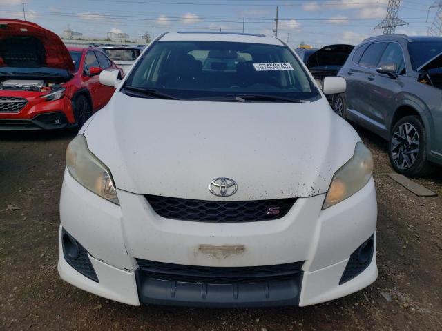 2T1KE40E89C007293 - 2009 TOYOTA COROLLA MA S WHITE photo 5