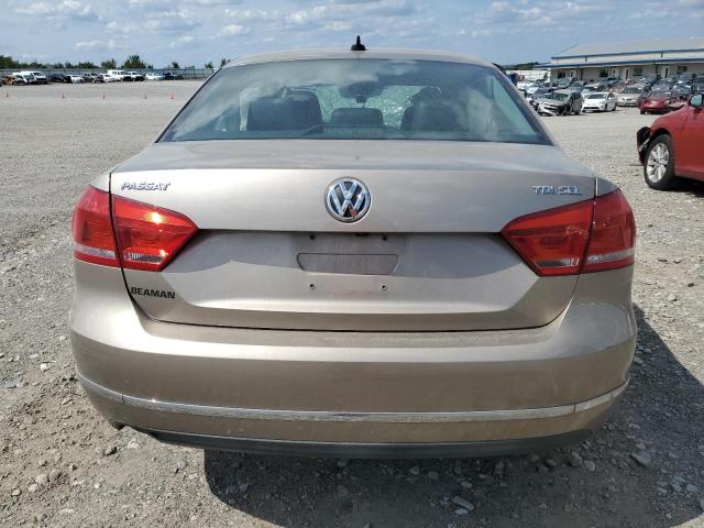 1VWCV7A36FC024727 - 2015 VOLKSWAGEN PASSAT SEL BEIGE photo 6