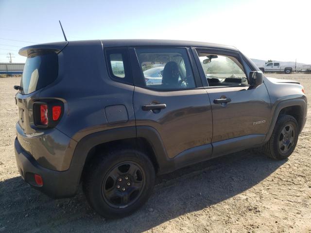 ZACCJBAH9JPG69776 - 2018 JEEP RENEGADE SPORT GRAY photo 3