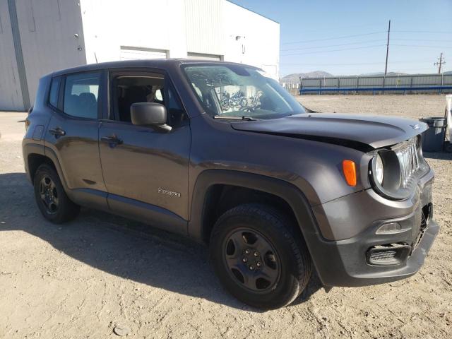 ZACCJBAH9JPG69776 - 2018 JEEP RENEGADE SPORT GRAY photo 4