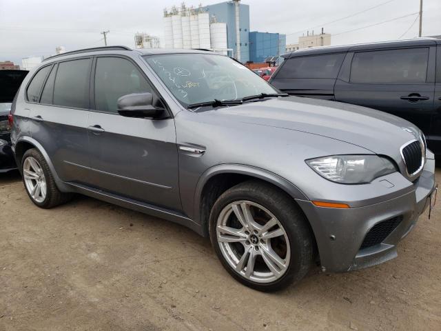 5YMGY0C54CLK27863 - 2012 BMW X5 M GRAY photo 4