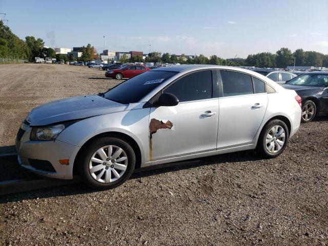 1G1PC5SH0B7267986 - 2011 CHEVROLET CRUZE LS SILVER photo 1