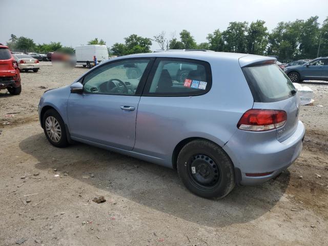 WVWBB7AJ8BW183392 - 2011 VOLKSWAGEN GOLF BLUE photo 2