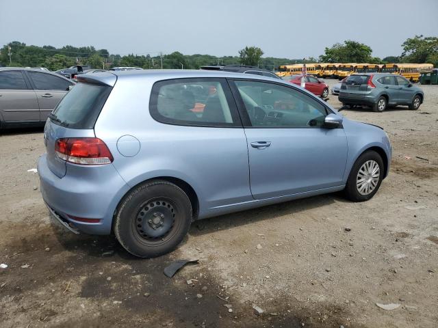 WVWBB7AJ8BW183392 - 2011 VOLKSWAGEN GOLF BLUE photo 3