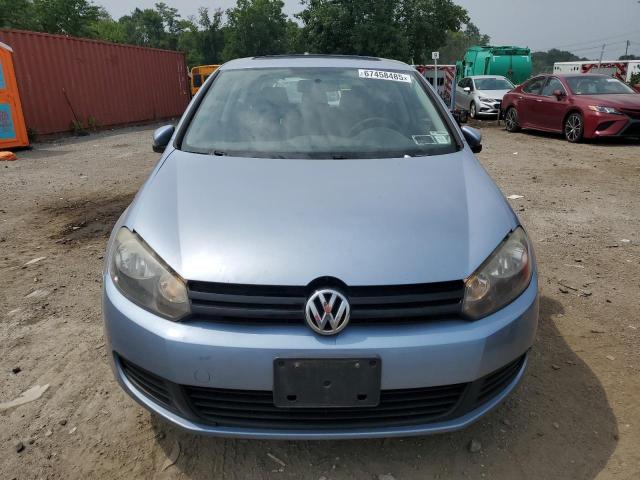 WVWBB7AJ8BW183392 - 2011 VOLKSWAGEN GOLF BLUE photo 5