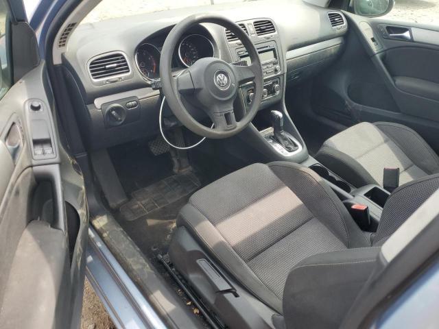 WVWBB7AJ8BW183392 - 2011 VOLKSWAGEN GOLF BLUE photo 8
