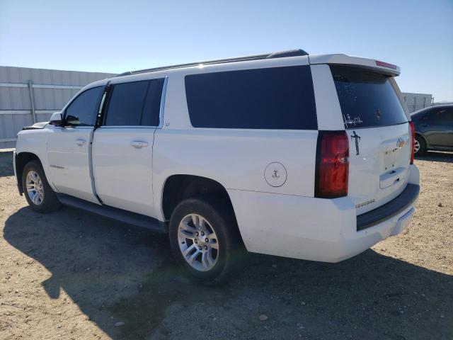 1GNSCHKC1HR196499 - 2017 CHEVROLET SUBURBAN C1500 LT WHITE photo 2