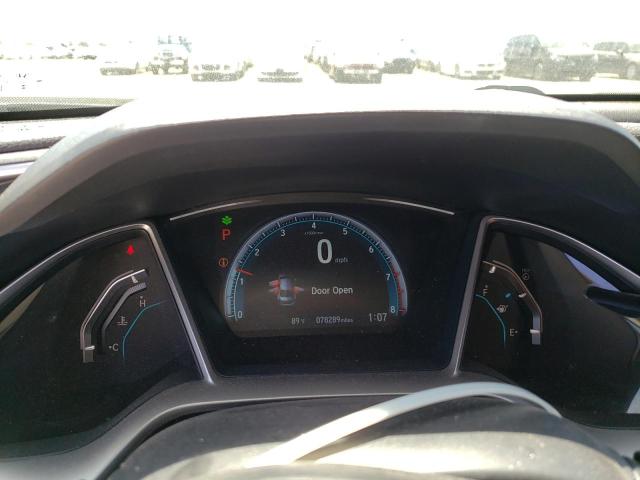 2HGFC2F71GH570615 - 2016 HONDA CIVIC EX WHITE photo 9