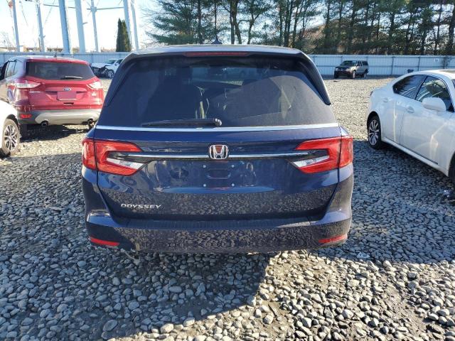 5FNRL6H78NB011825 - 2022 HONDA ODYSSEY EXL BLUE photo 6