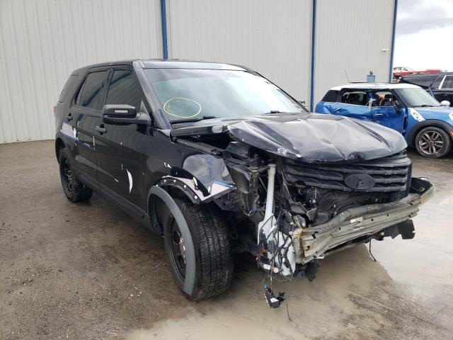 1FM5K8AR1GGC26475 - 2016 FORD EXPLORER POLICE INTERCEPTOR BLACK photo 1