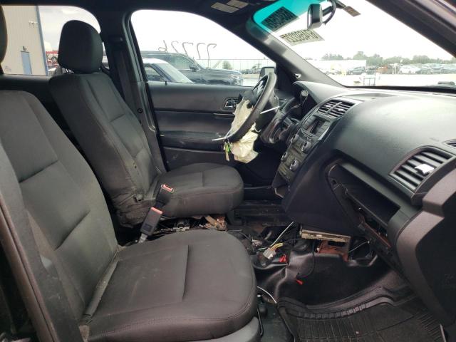 1FM5K8AR1GGC26475 - 2016 FORD EXPLORER POLICE INTERCEPTOR BLACK photo 5
