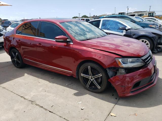 3VWL17AJ7HM296859 - 2017 VOLKSWAGEN JETTA SEL BURGUNDY photo 4