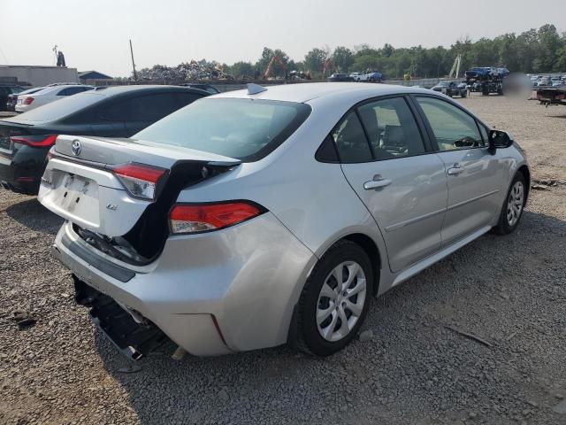 JTDEPRAE3LJ004865 - 2020 TOYOTA COROLLA LE Күміс фото 3