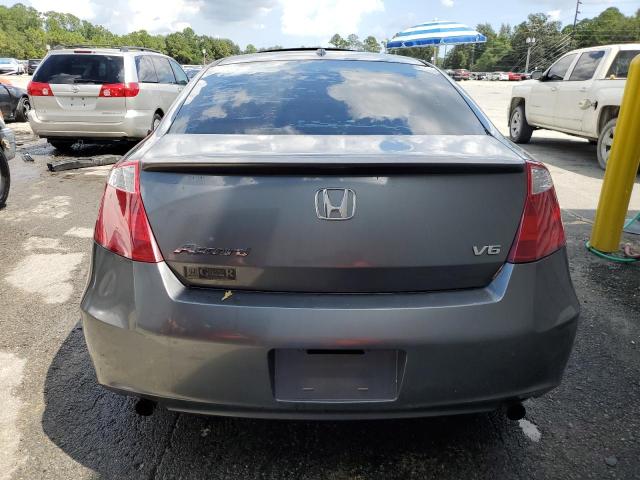 1HGCS22868A016572 - 2008 HONDA ACCORD EXL GRAY photo 6