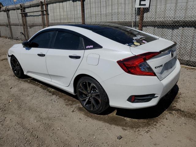 2HGFC2F87MH557761 - 2021 HONDA CIVIC SPORT WHITE photo 2