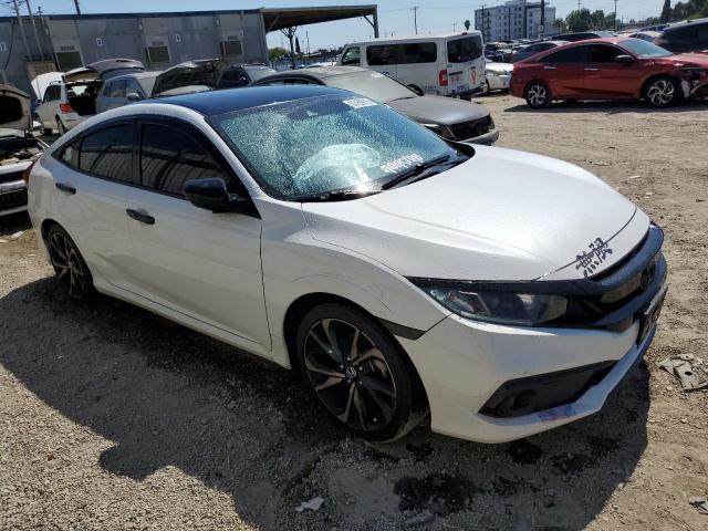 2HGFC2F87MH557761 - 2021 HONDA CIVIC SPORT WHITE photo 4