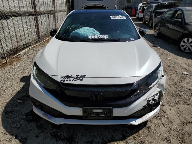 2HGFC2F87MH557761 - 2021 HONDA CIVIC SPORT WHITE photo 5