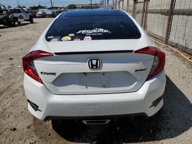 2HGFC2F87MH557761 - 2021 HONDA CIVIC SPORT WHITE photo 6