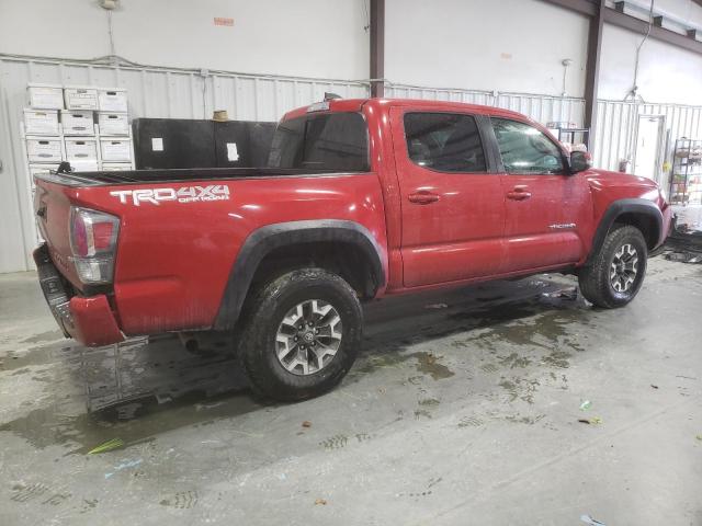 3TMCZ5AN5PM542566 - 2023 TOYOTA TACOMA DOUBLE CAB 红色 照片 3