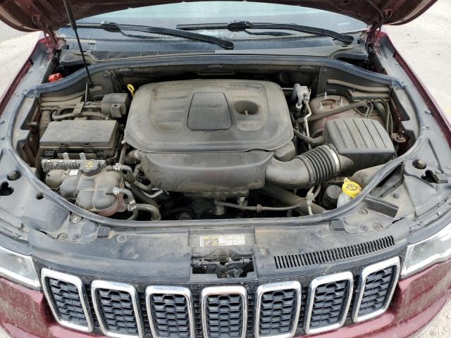 1C4RJFAG5KC741054 - 2019 JEEP GRAND CHER LAREDO Tünd qırmızı foto 12