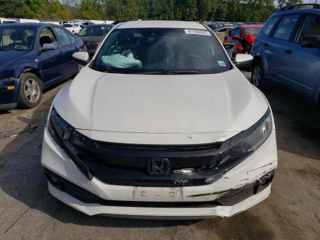 2HGFC2F8XKH535282 - 2019 HONDA CIVIC SPORT WHITE photo 5