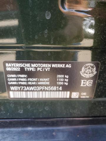 WBY73AW03PFN56814 - 2023 BMW I4 EDRIVE 40 GREEN photo 12