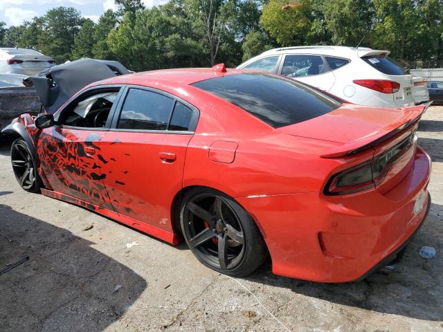 2C3CDXL96JH220491 - 2018 DODGE CHARGER SRT HELLCAT RED photo 2