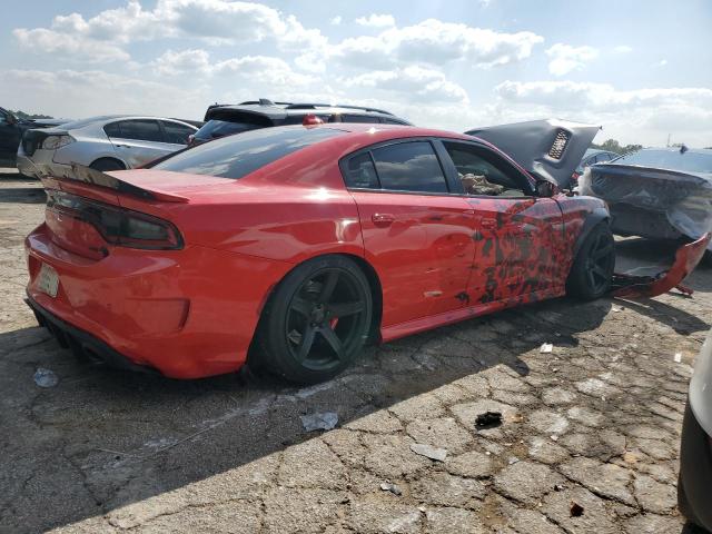 2C3CDXL96JH220491 - 2018 DODGE CHARGER SRT HELLCAT RED photo 3