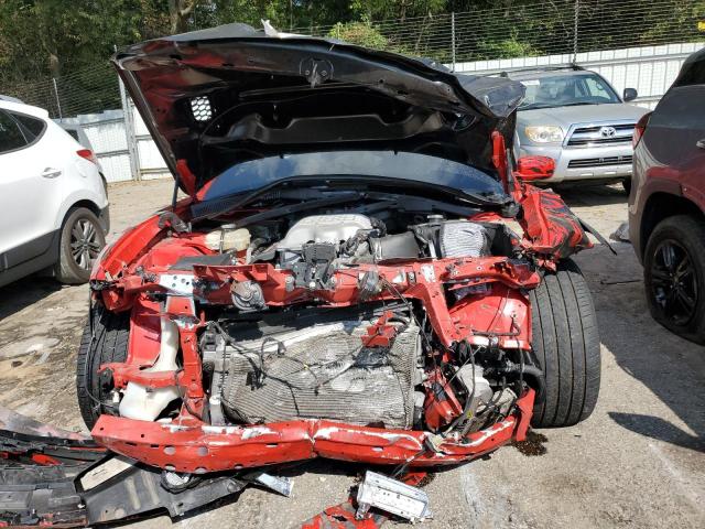 2C3CDXL96JH220491 - 2018 DODGE CHARGER SRT HELLCAT RED photo 5