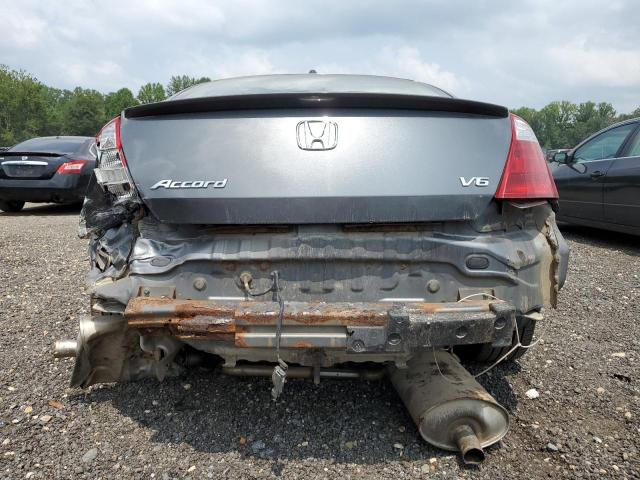 1HGCS21818A001401 - 2008 HONDA ACCORD EXL GRAY photo 6