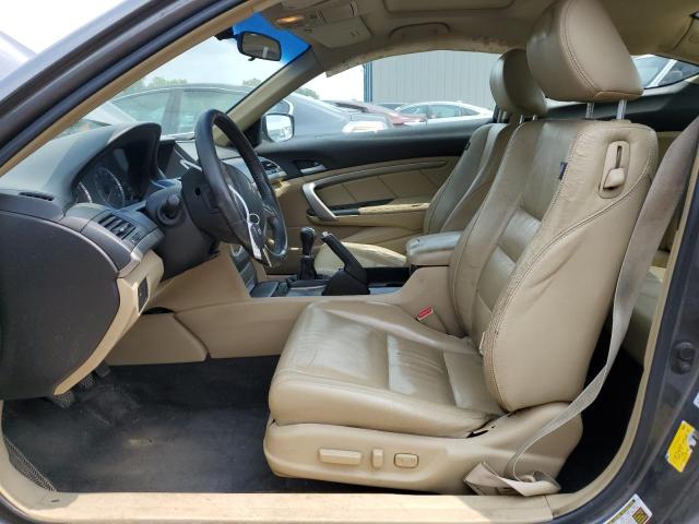 1HGCS21818A001401 - 2008 HONDA ACCORD EXL GRAY photo 7