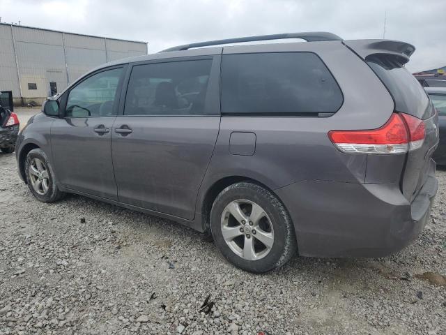 5TDKK3DCXDS314041 - 2013 TOYOTA SIENNA LE GRAY photo 2