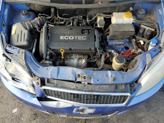 KL1TD66E09B317762 - 2009 CHEVROLET AVEO LS 蓝色 照片 11