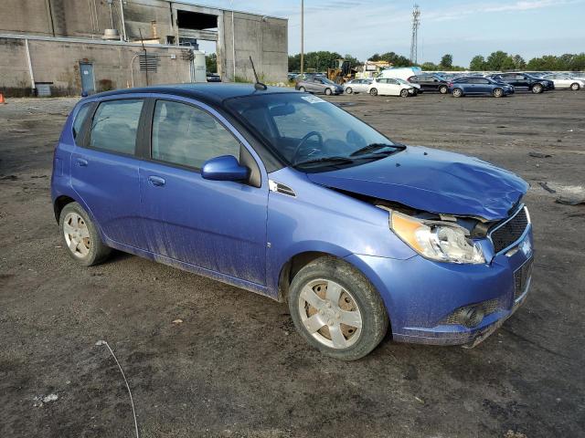 KL1TD66E09B317762 - 2009 CHEVROLET AVEO LS 蓝色 照片 4