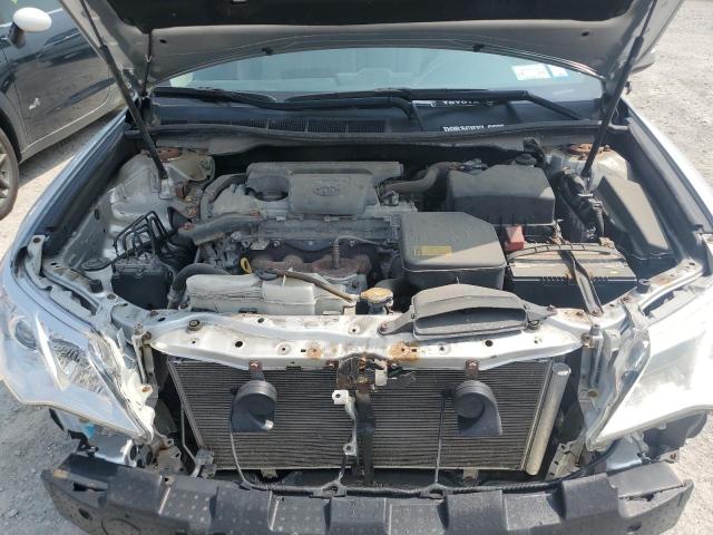 4T4BF1FK5CR253206 - 2012 TOYOTA CAMRY BASE SILVER photo 11